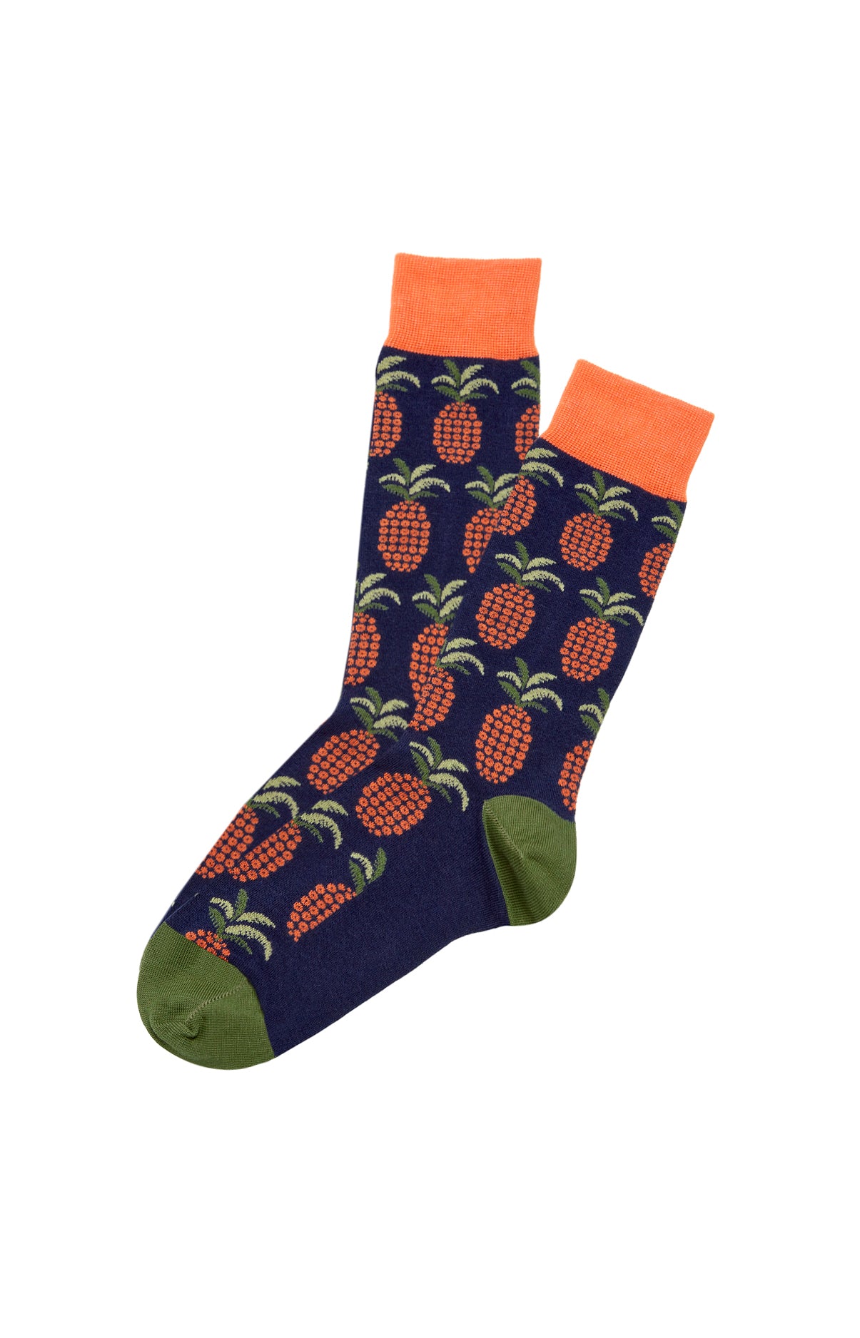 Chaussettes Homme Ananas Bleu 7