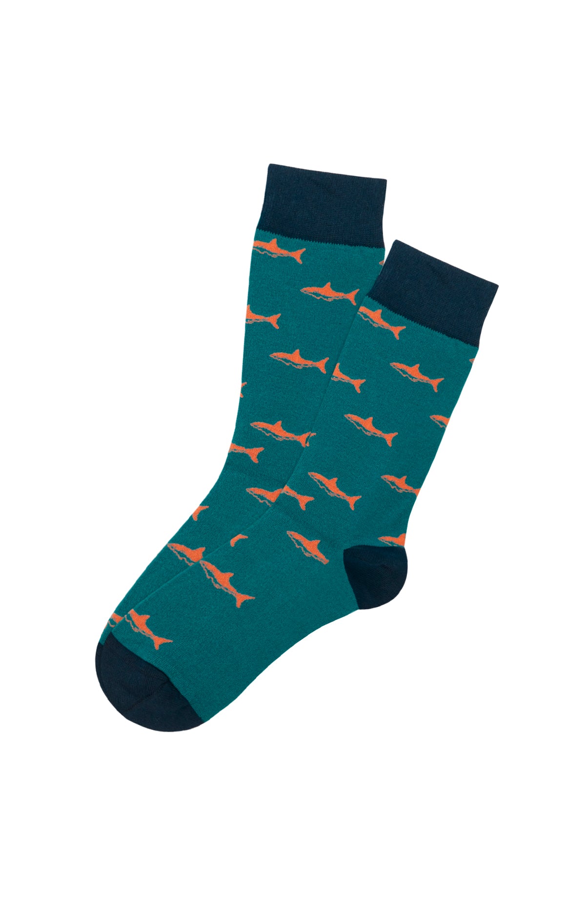 Chaussettes Homme Requin Bleu 5