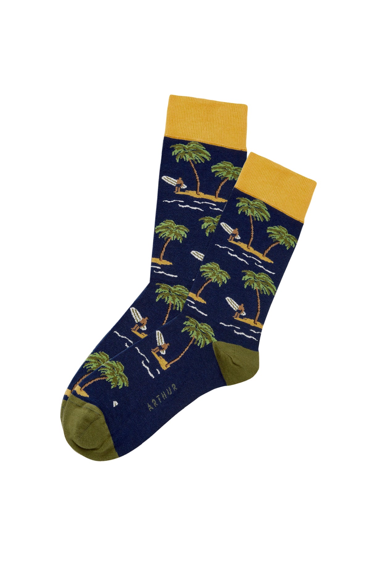 Chaussettes Homme California Bleu 3
