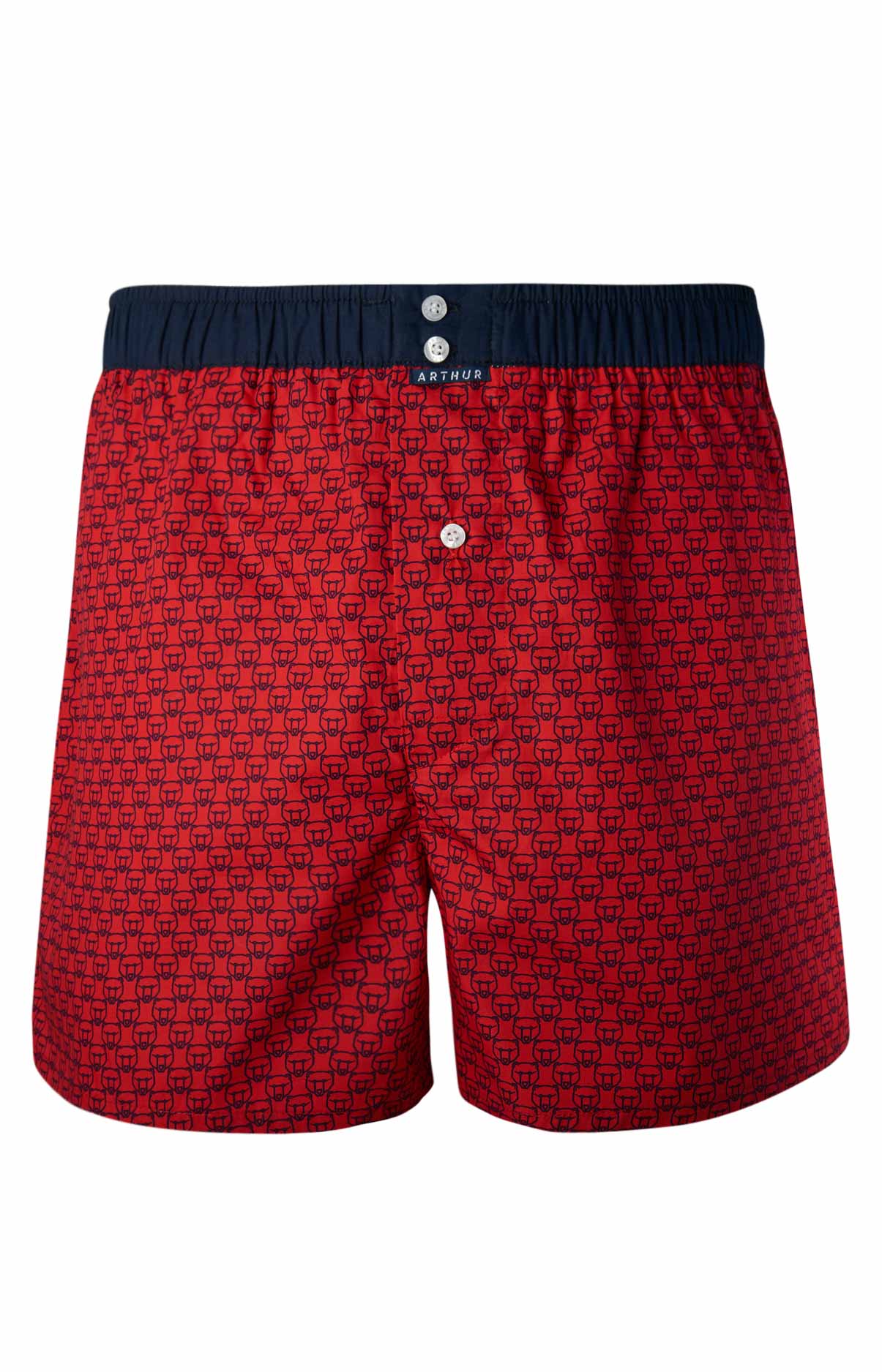Caleçon avec suspensoir Homme Le Club n°003 Rouge 3