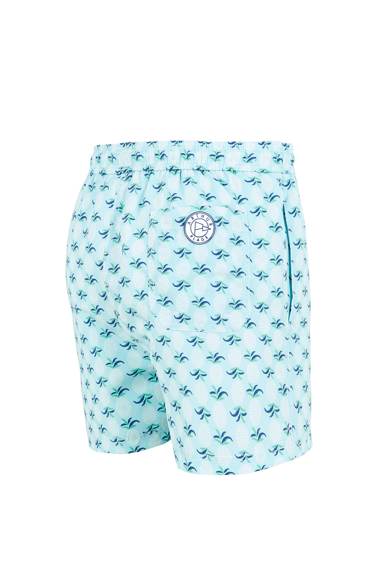 Short de bain Homme Ananas Bleu 5