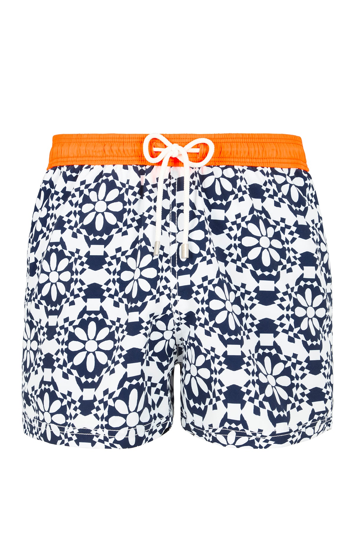 Short de bain Homme Lisbonne Blanc et Ivoire 3