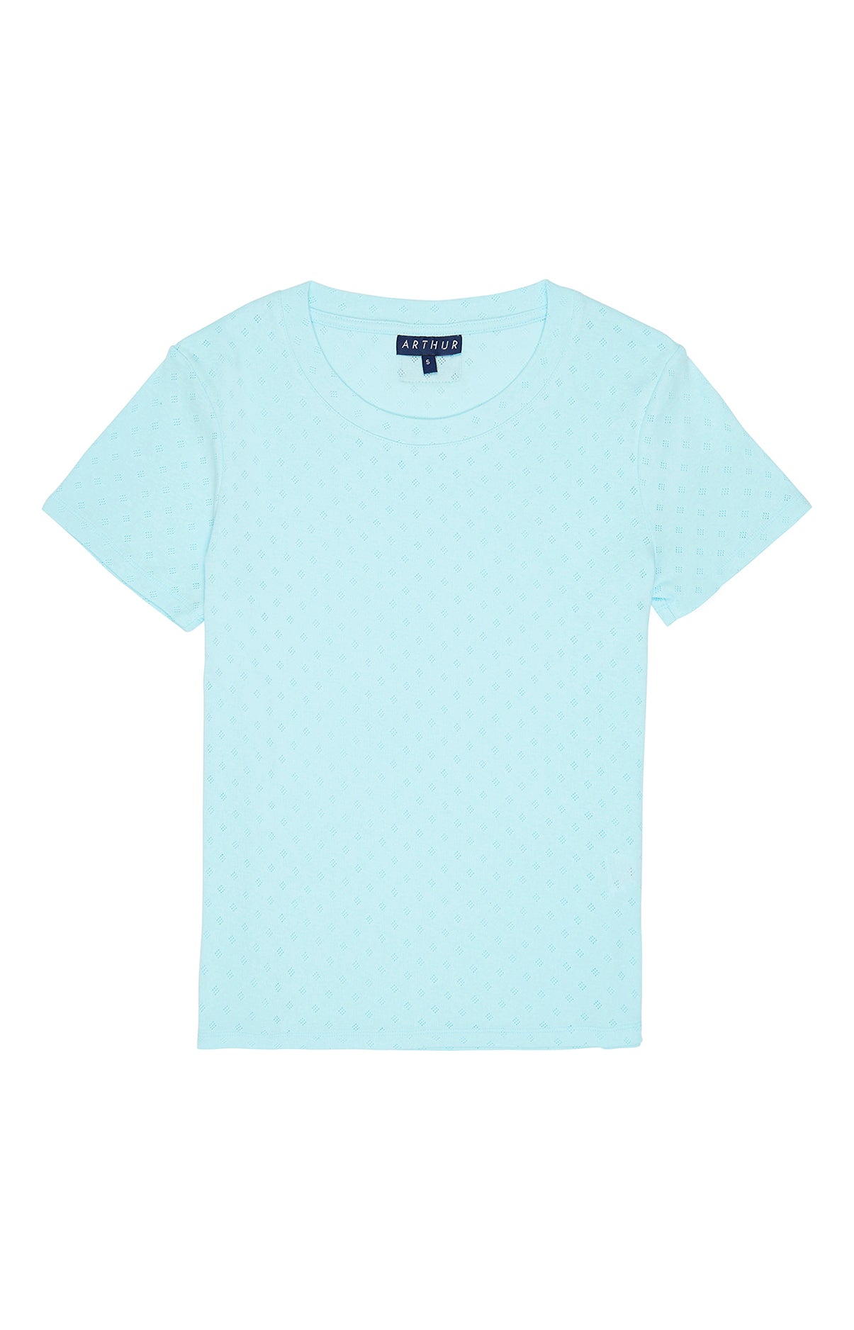Tee-shirt Femme manches courtes Coton Bleu 8