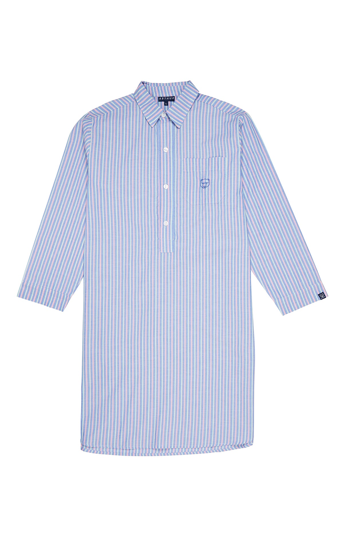 Chemise Grand-Père Homme Riverside Multicolore 3