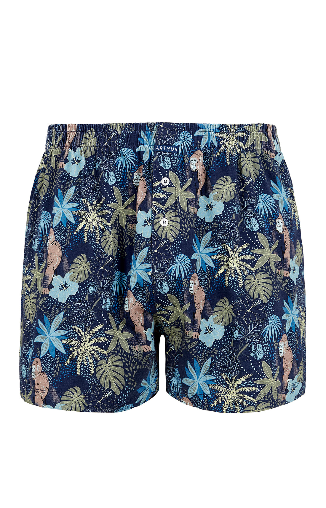 Caleçon de nuit Homme Jungle Marine 3