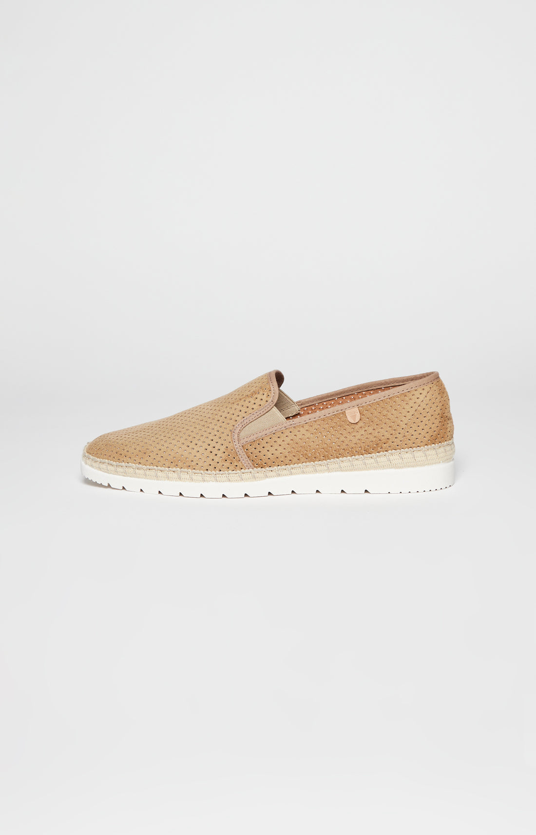 Espadrilles Homme Cuir Beige et Marron 2