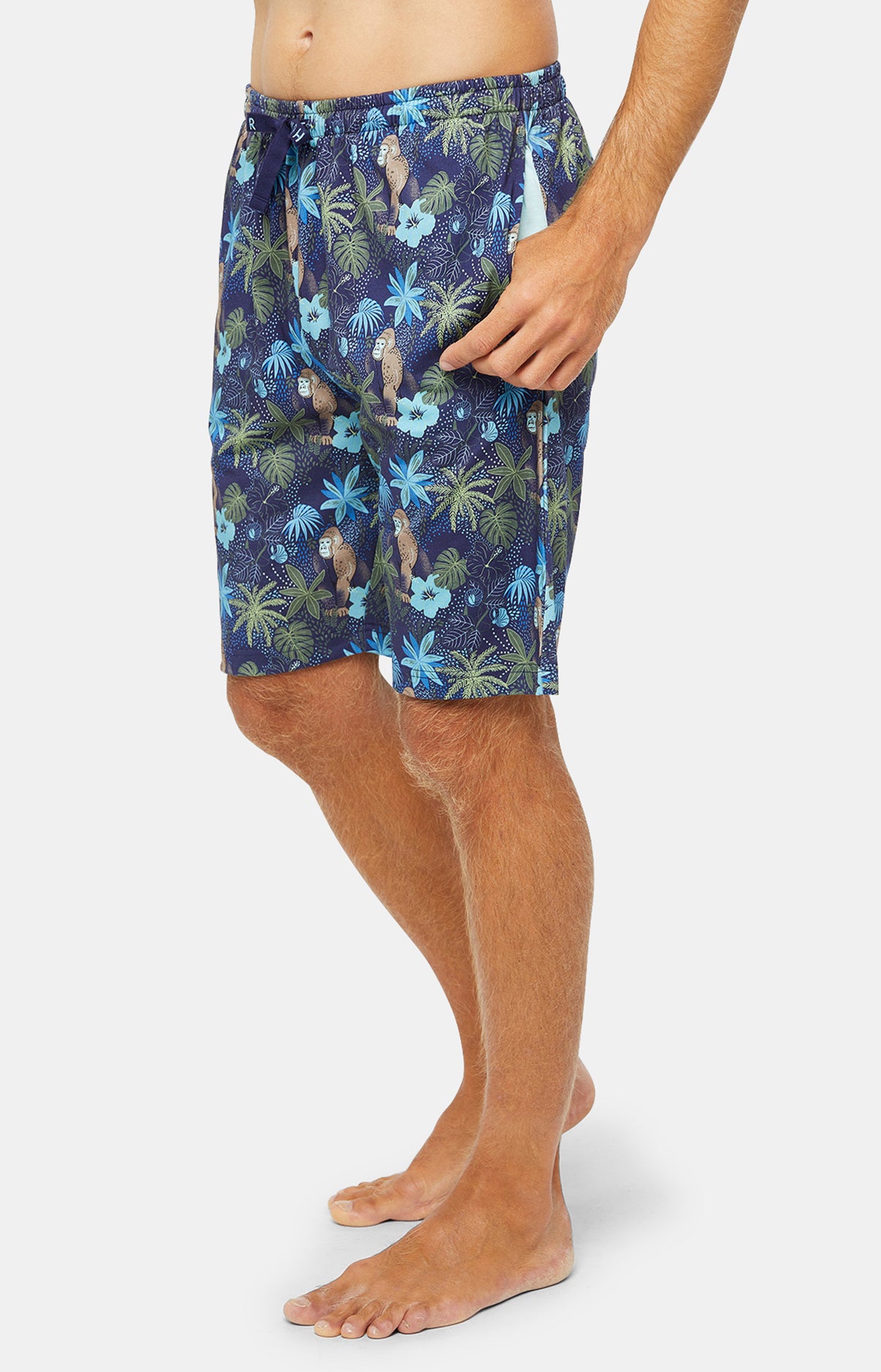 Pyjashort Homme Jungle Marine 5