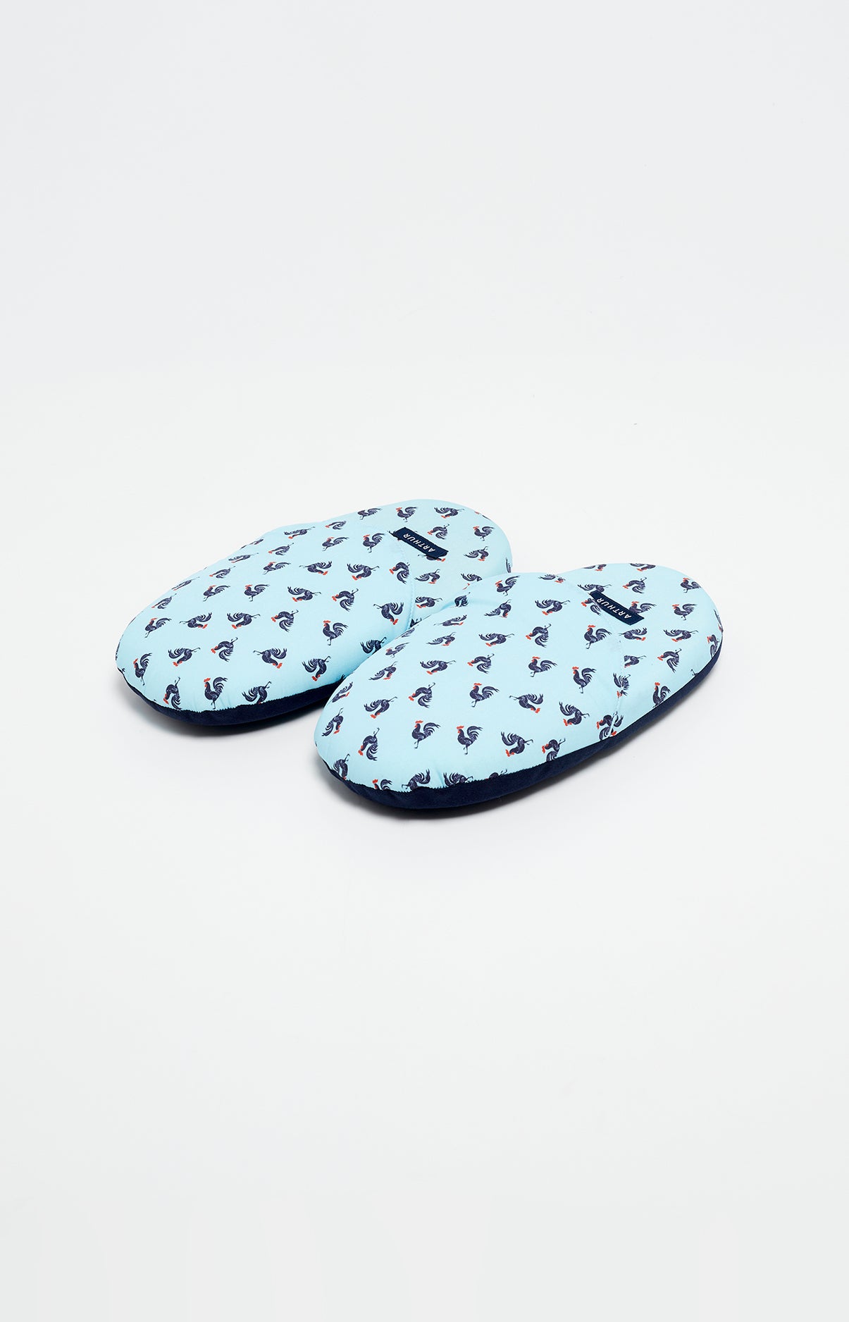 Pantoufles Homme Coq Bleu 1