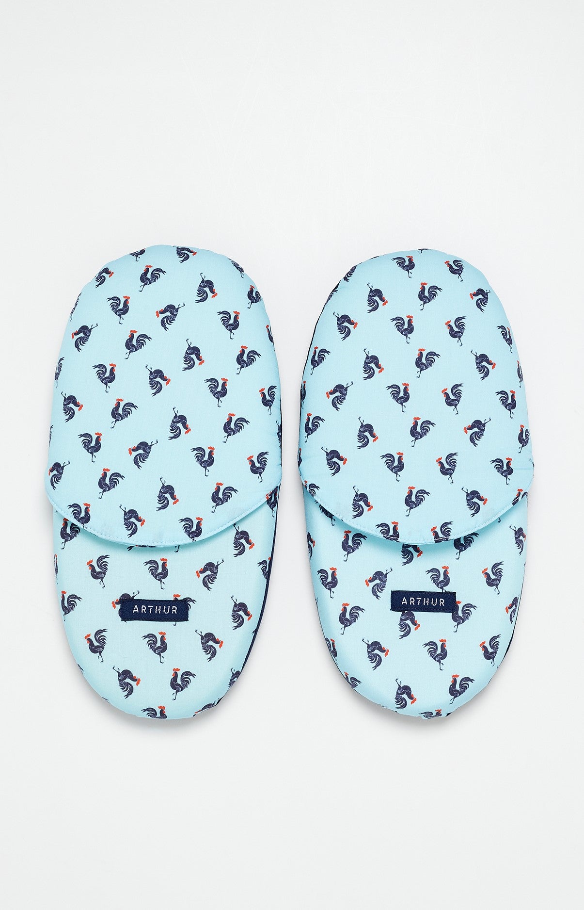 Pantoufles Homme Coq Bleu 2