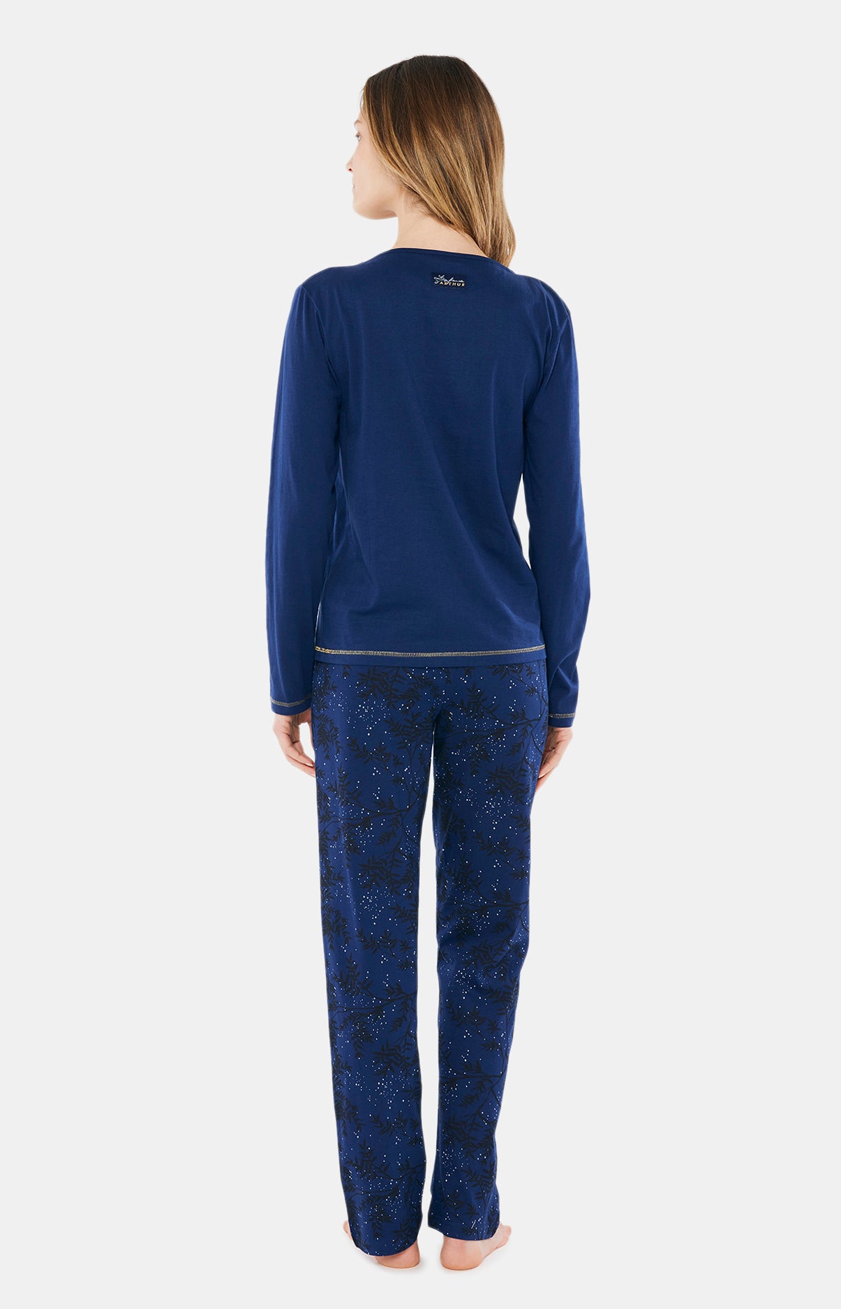 Pyjama long Femme Good Night Marine 5