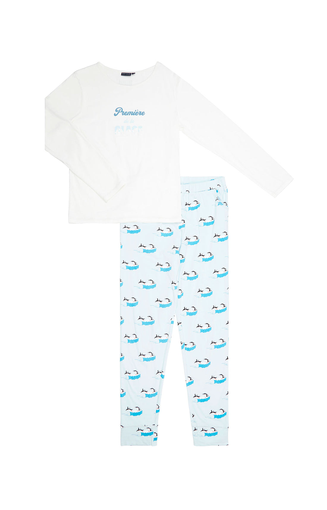 Pyjama long Femme Iceberg Gris 3
