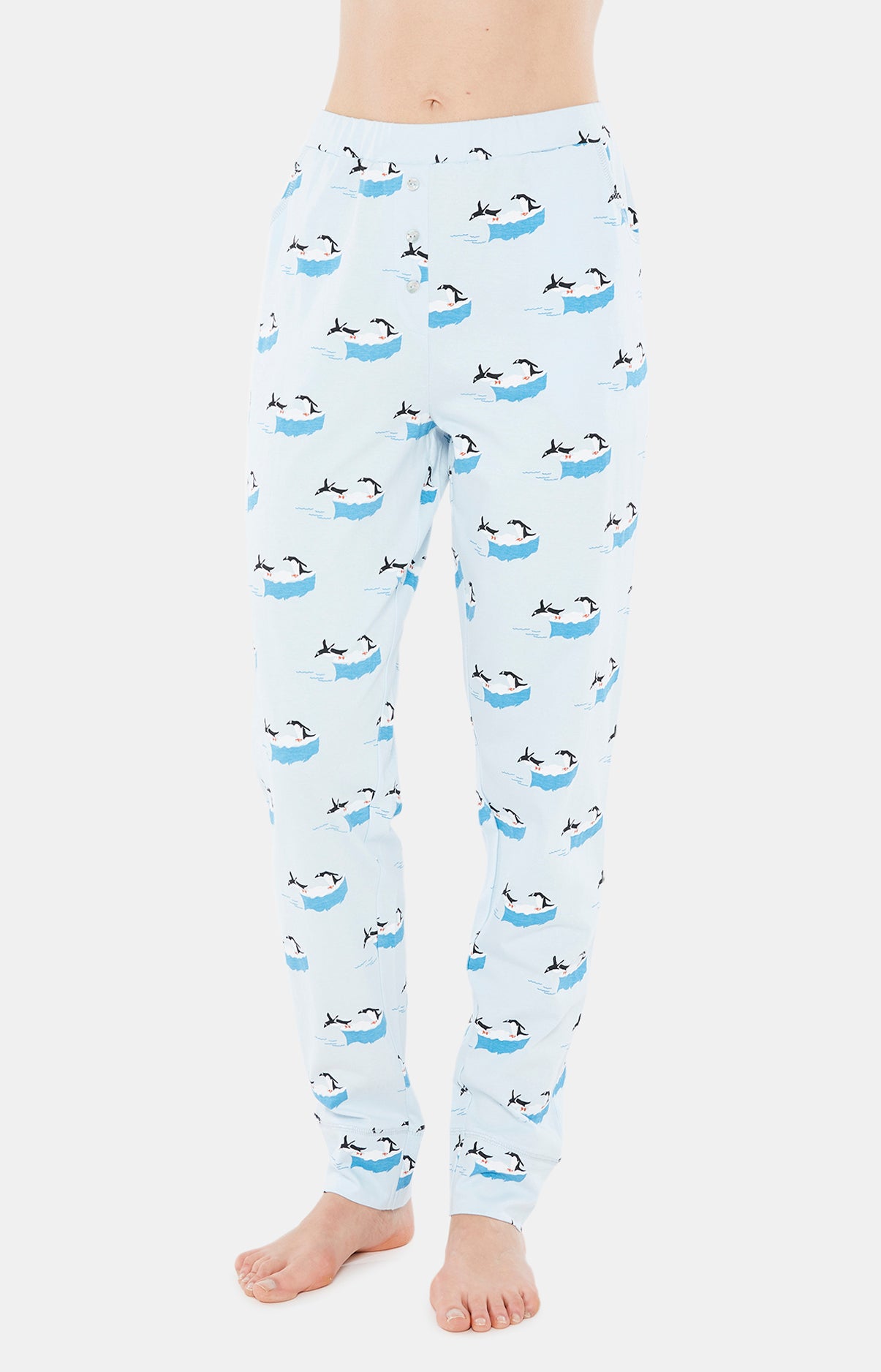Pyjama long Femme Iceberg Gris 6