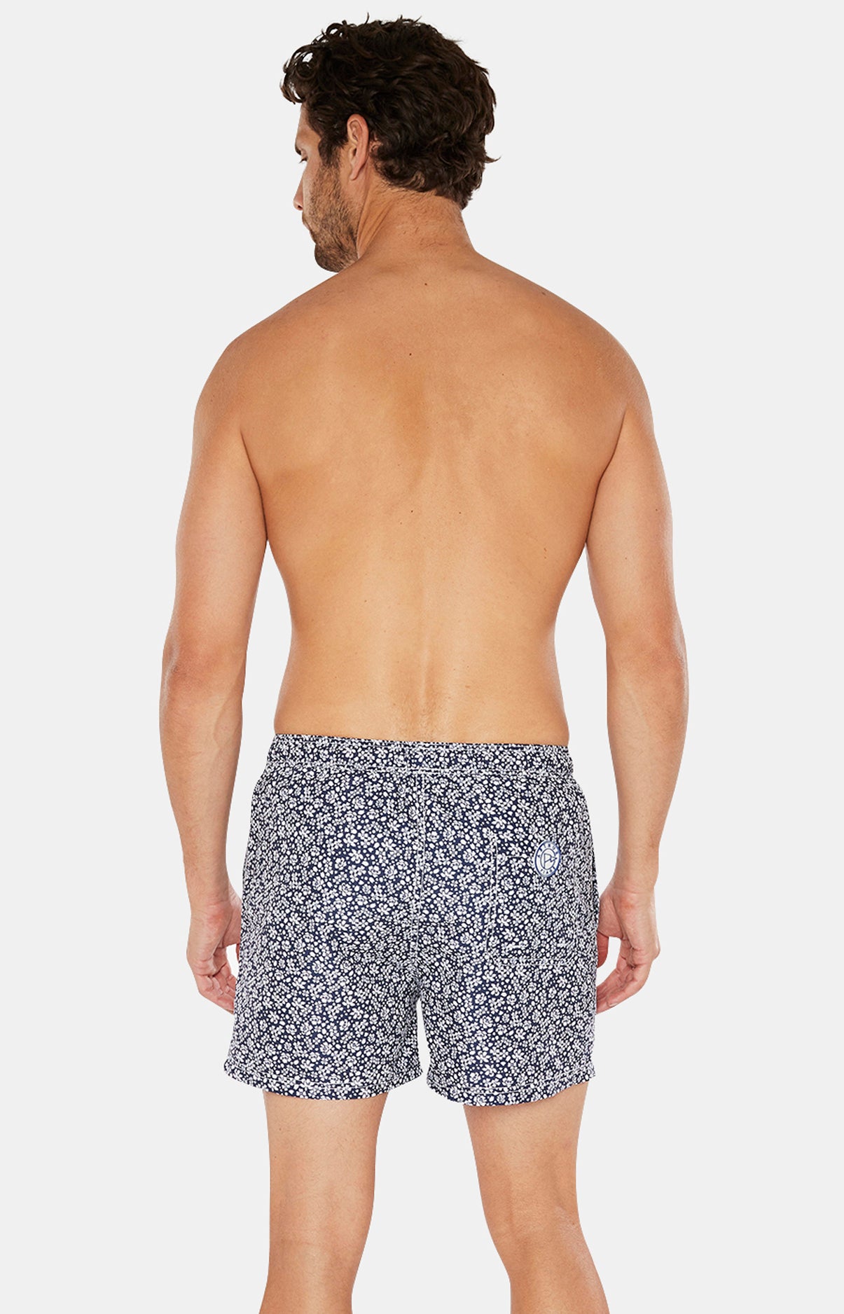 Short de bain Homme Fleur Marine 5