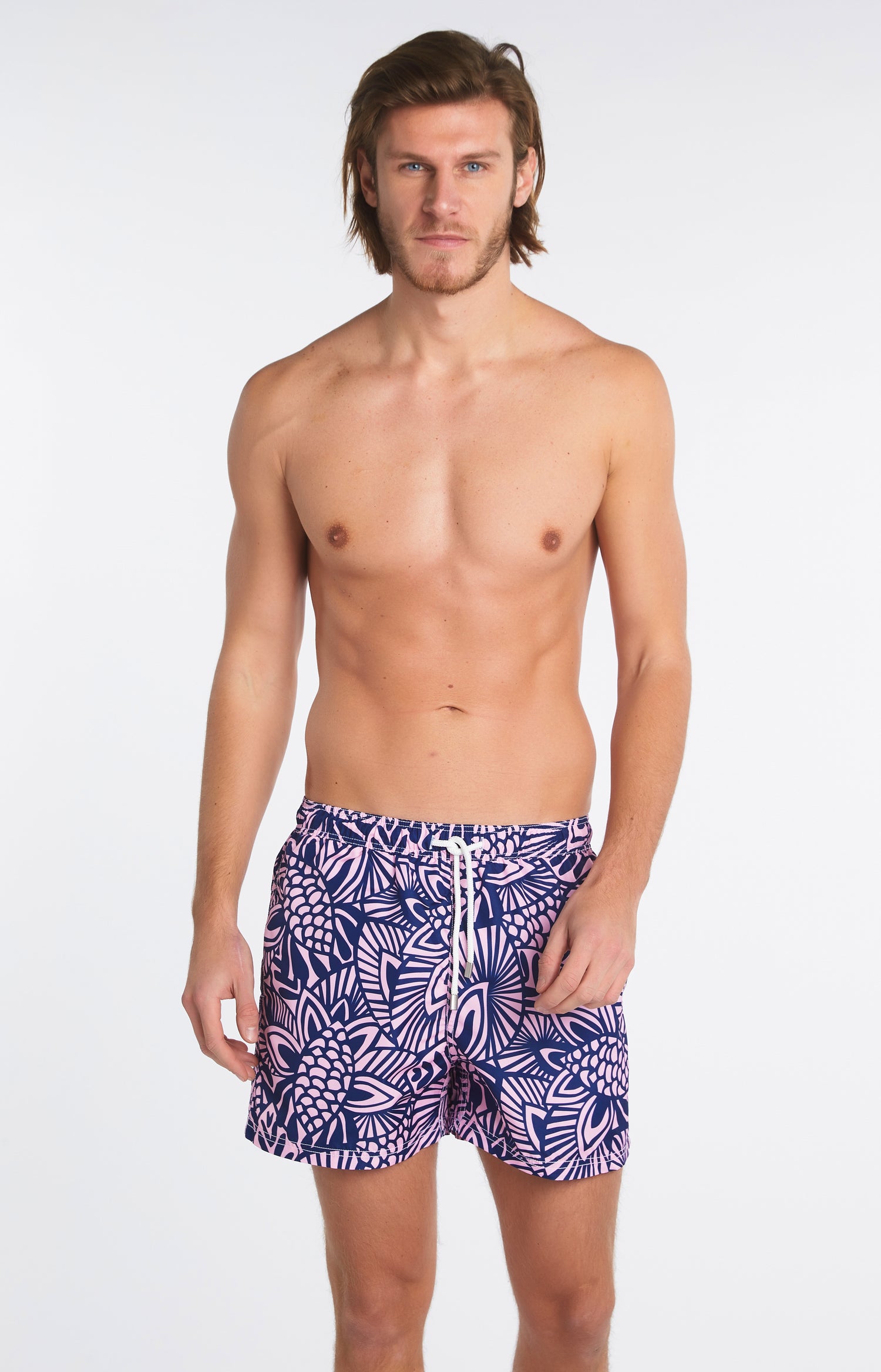 Short de bain Homme Matis Rose 1