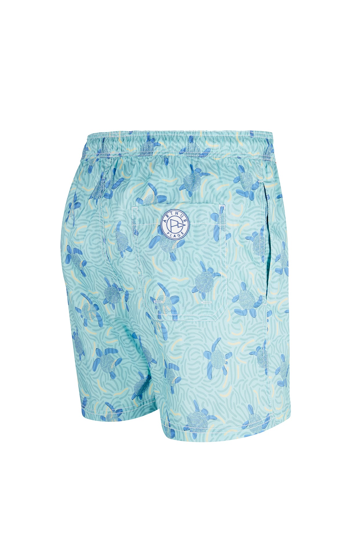 Short de bain Homme Tortue Bleu 4