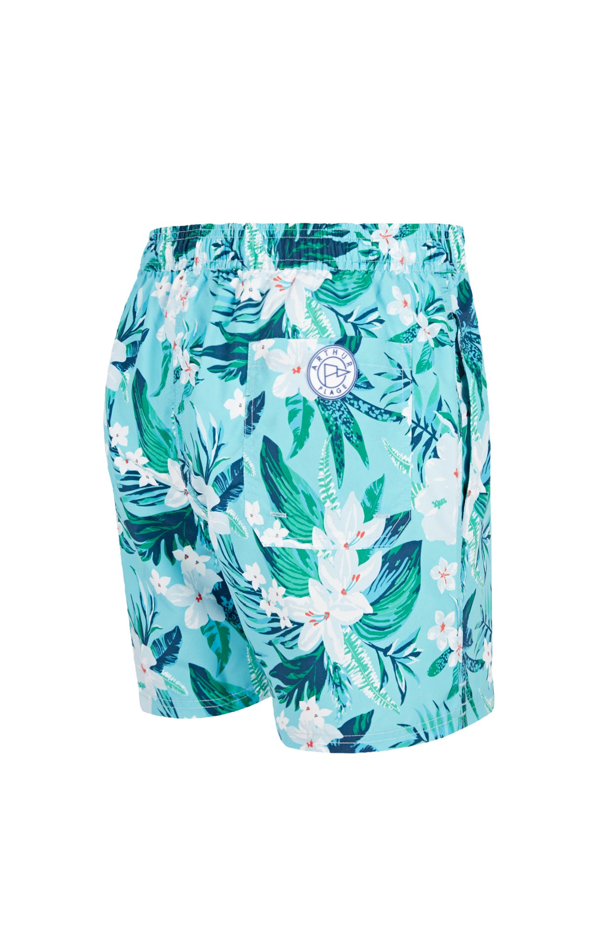 Short de bain Homme Tropique Bleu 4