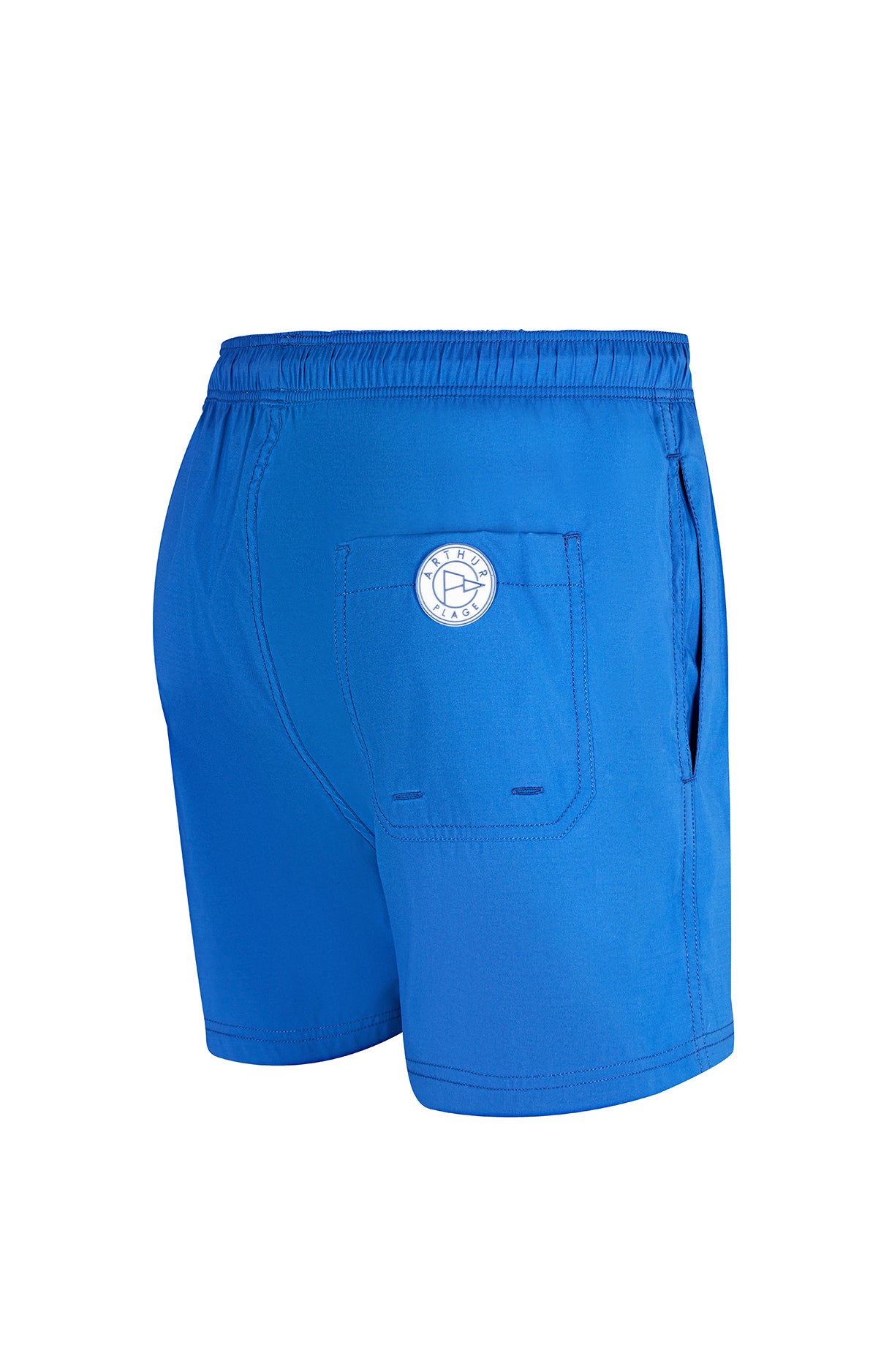 Short de bain Homme uni Bleu 16