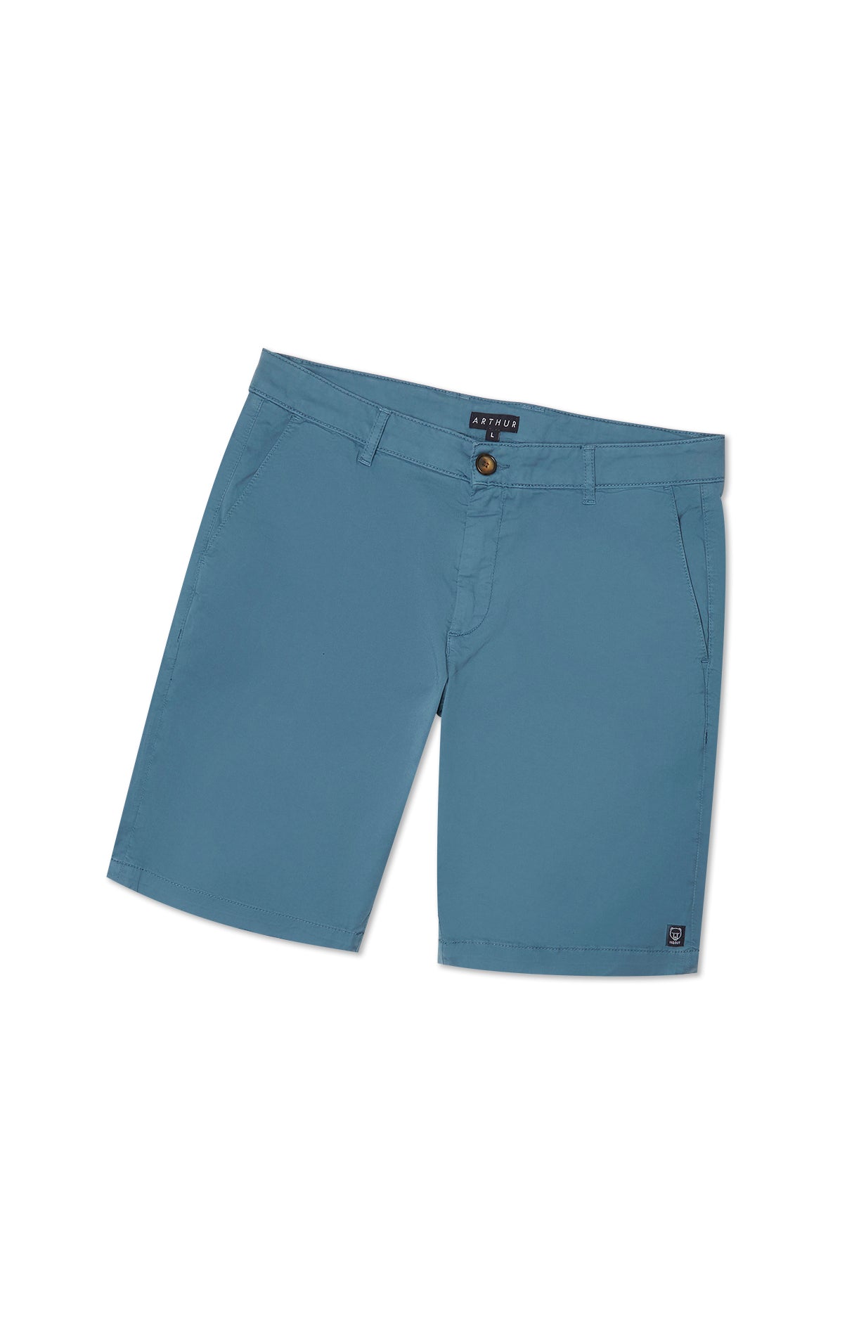 Bermuda Homme uni Enfant Duck Bleu 3