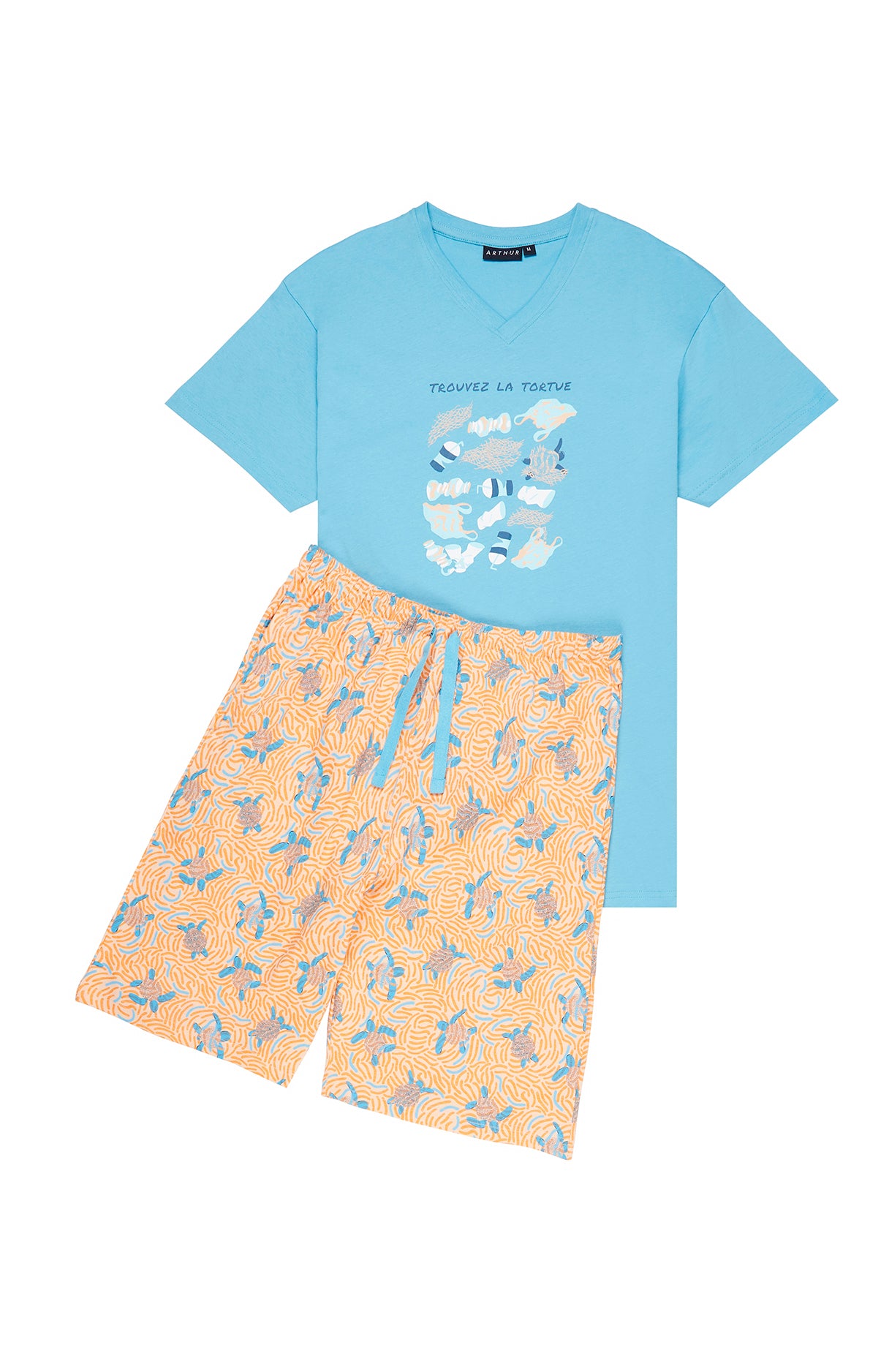 Pyjashort Tortue