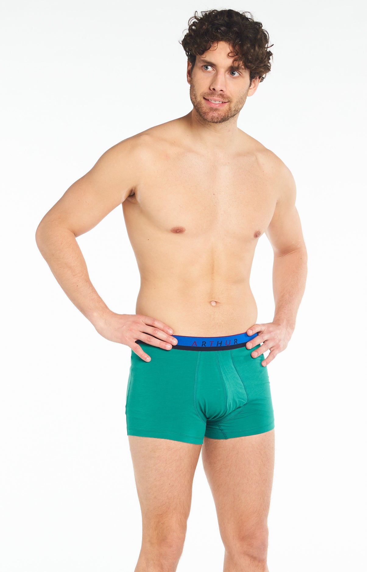 Boxer Slippé Uni Vert 1