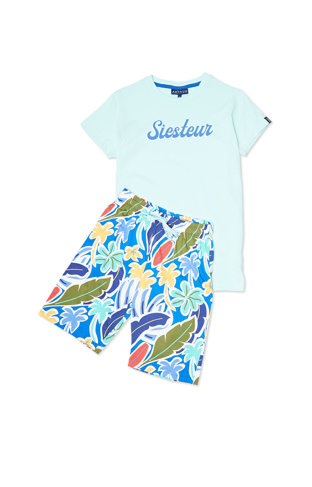 Pyjama court Enfant Malibu Bleu 3