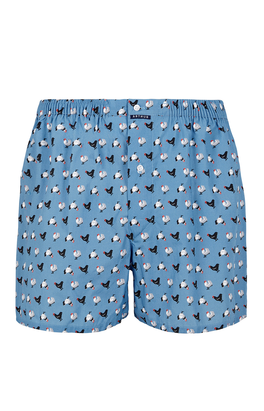Caleçon classique Homme Poule Bleu 3