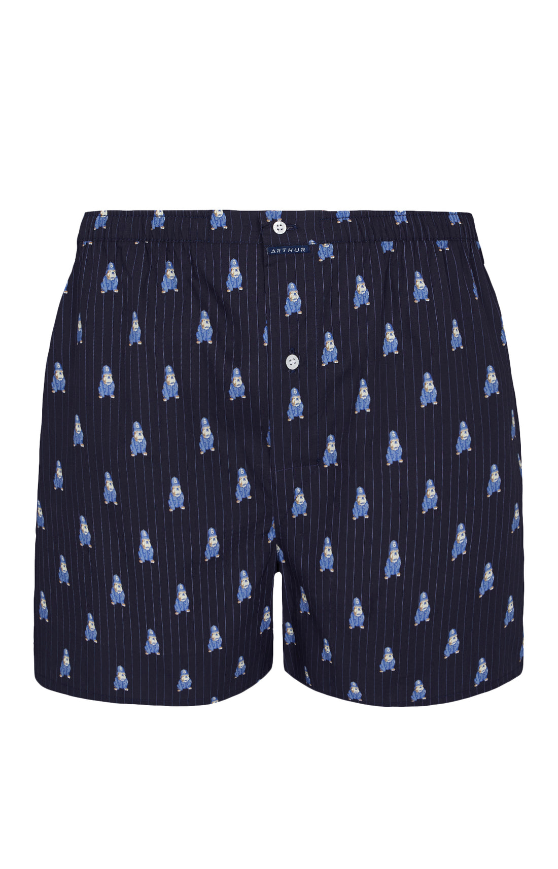 Caleçon classique Homme Bobby Marine 3