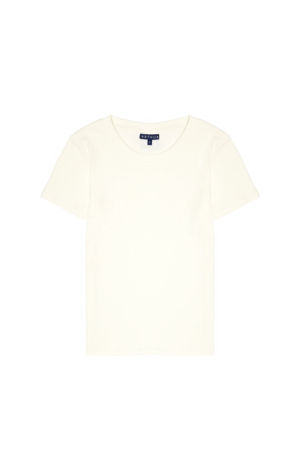 Tee-shirt Femme manches courtes Blanc et Ivoire 3