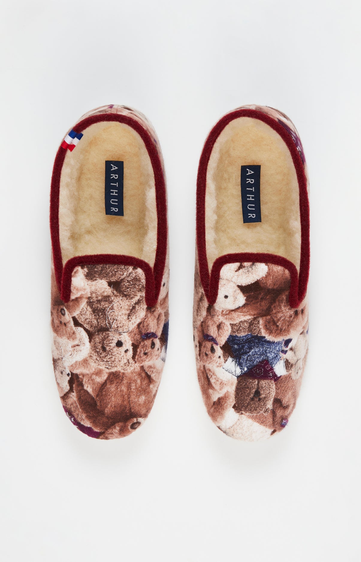 Charentaises Homme Teddy Beige et Marron 4