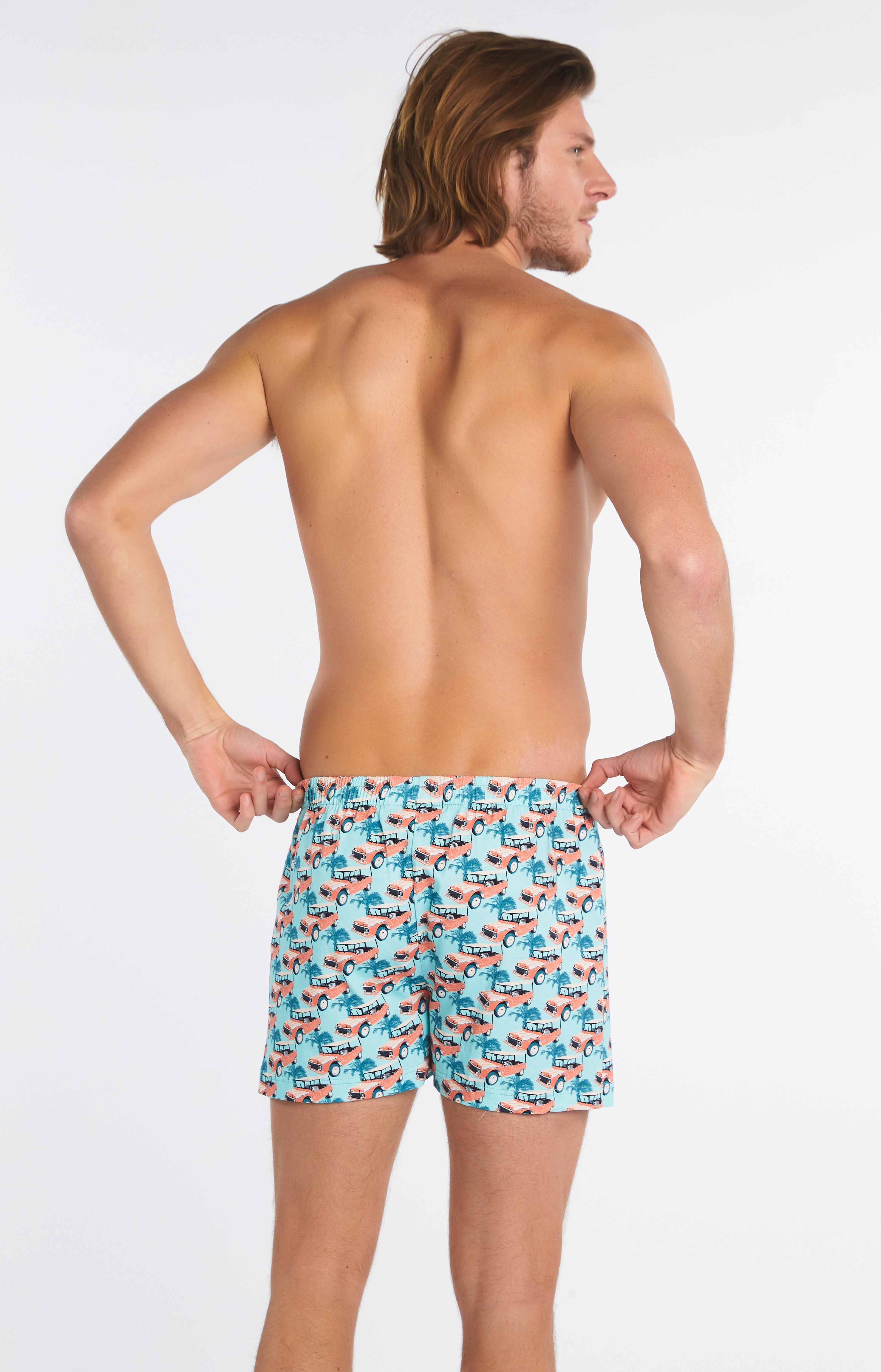 Caleçon de nuit Homme Mehari Rose 5