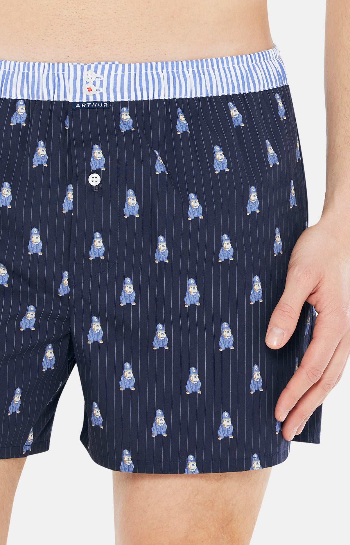 Caleçon avec suspensoir Homme Le Club n°1006 Multicolore 1