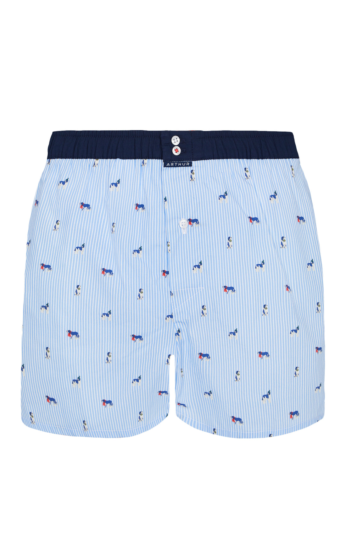 Caleçon avec suspensoir Homme Le Club n°1011 Bleu 3