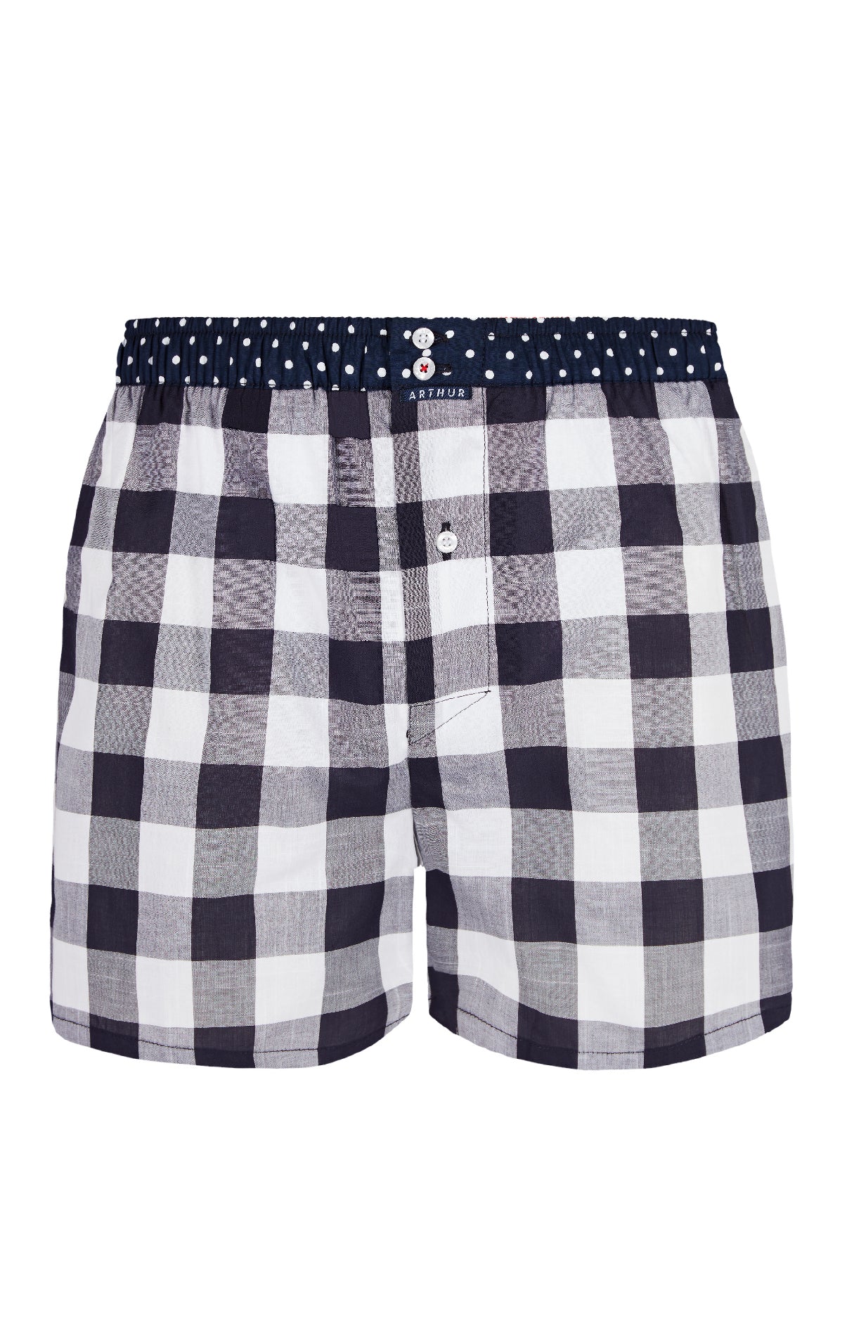 Caleçon avec suspensoir Homme Le Club n°876 Marine 3