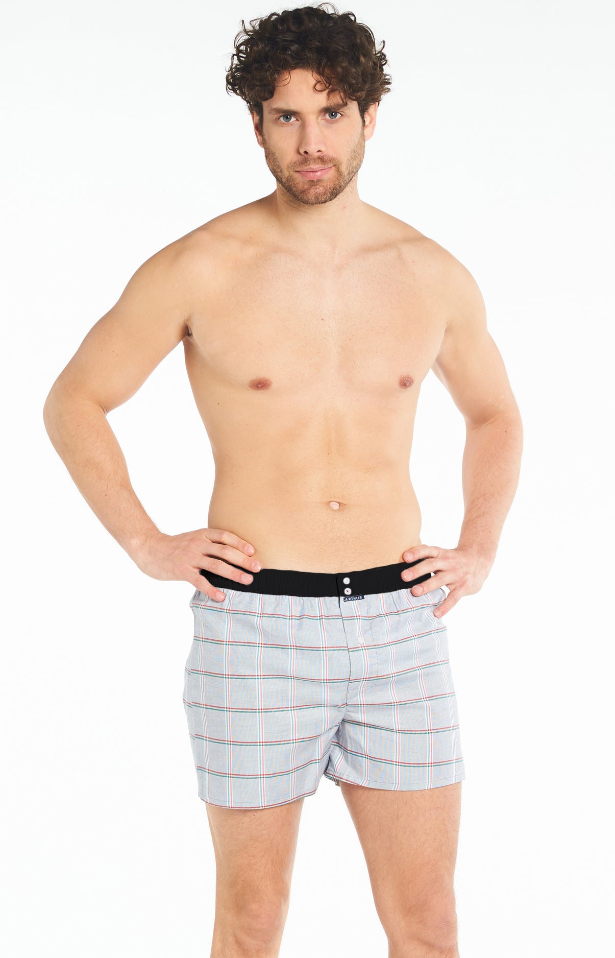 Caleçon avec suspensoir Homme Le Club n°916 Gris 2