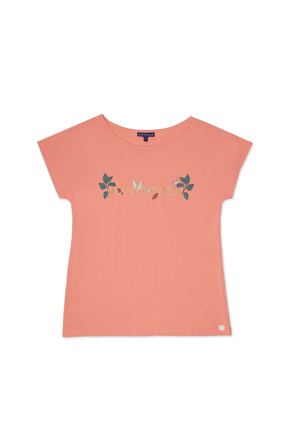 Tee-shirt uni Femme Fraise Rouge 3