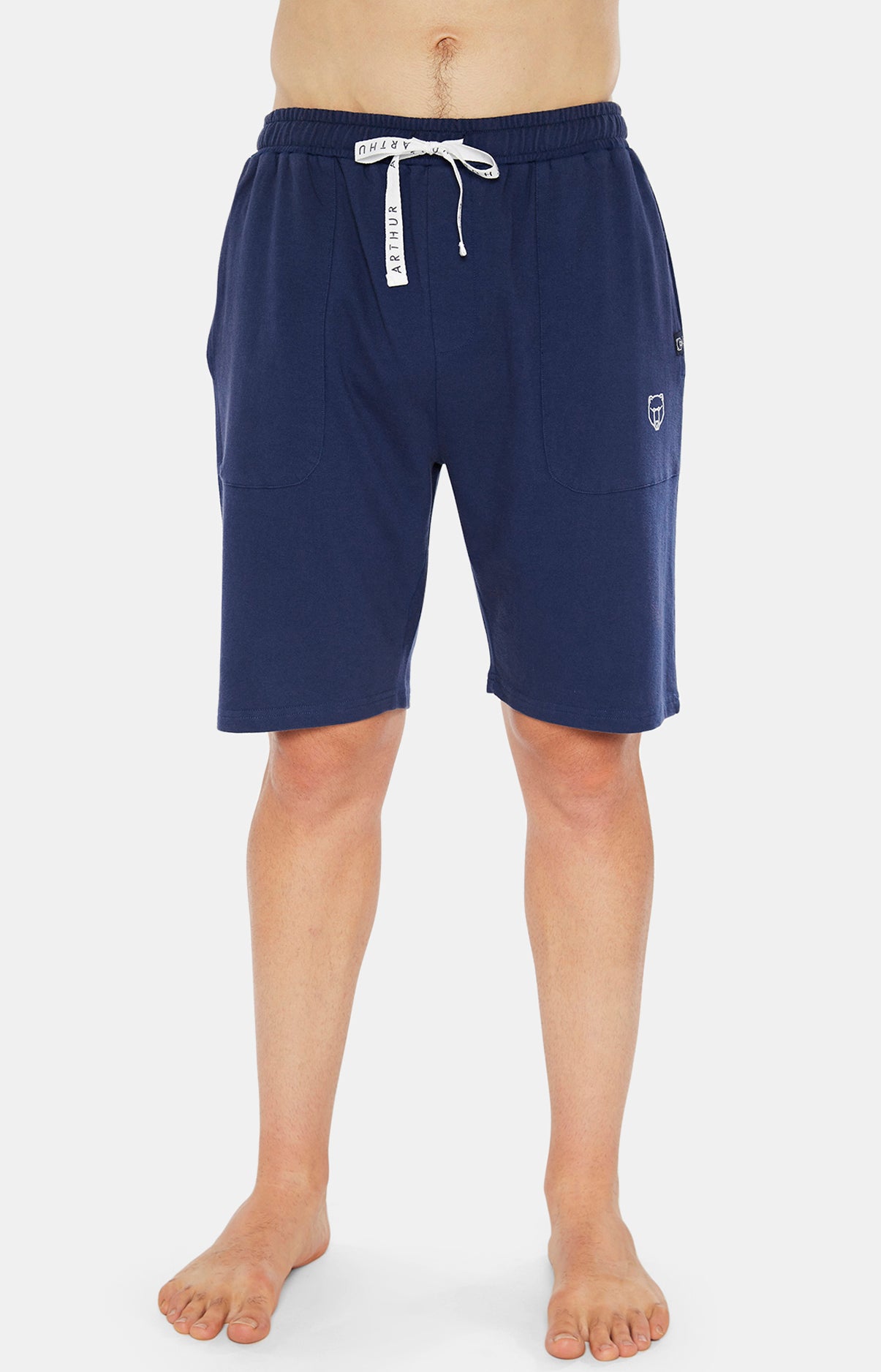 Short Homme Uni Marine 14