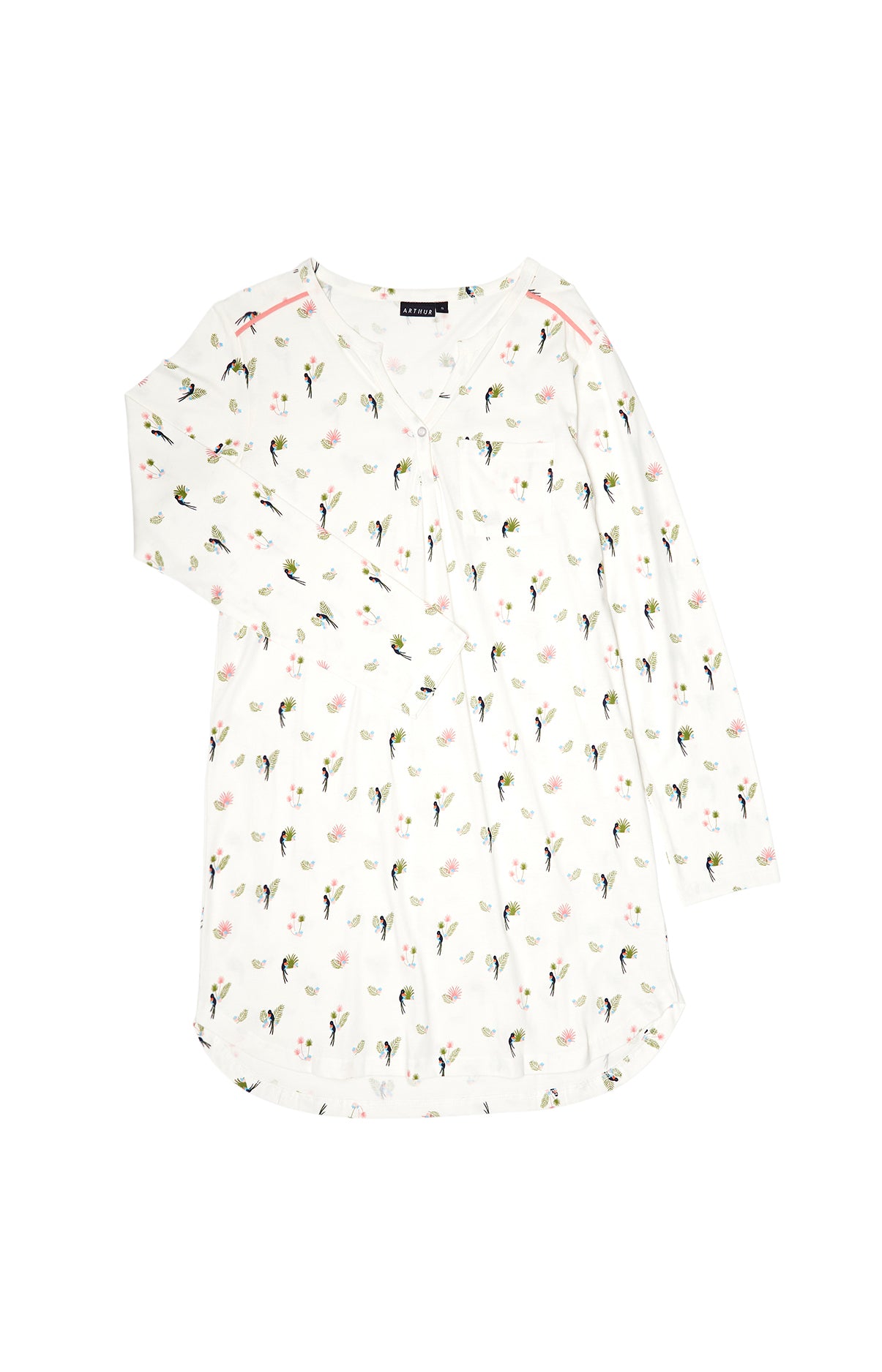 Liquette Femme Birdie Blanc et Ivoire 3