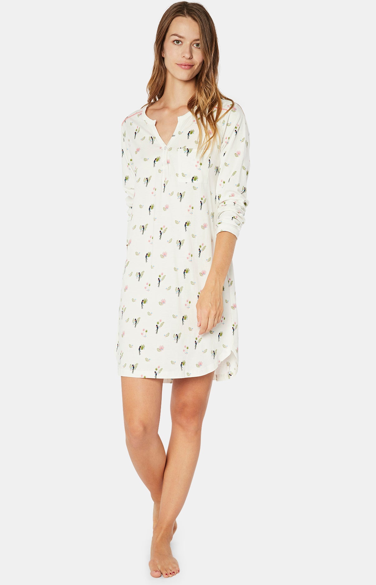 Liquette Femme Birdie Blanc et Ivoire 1