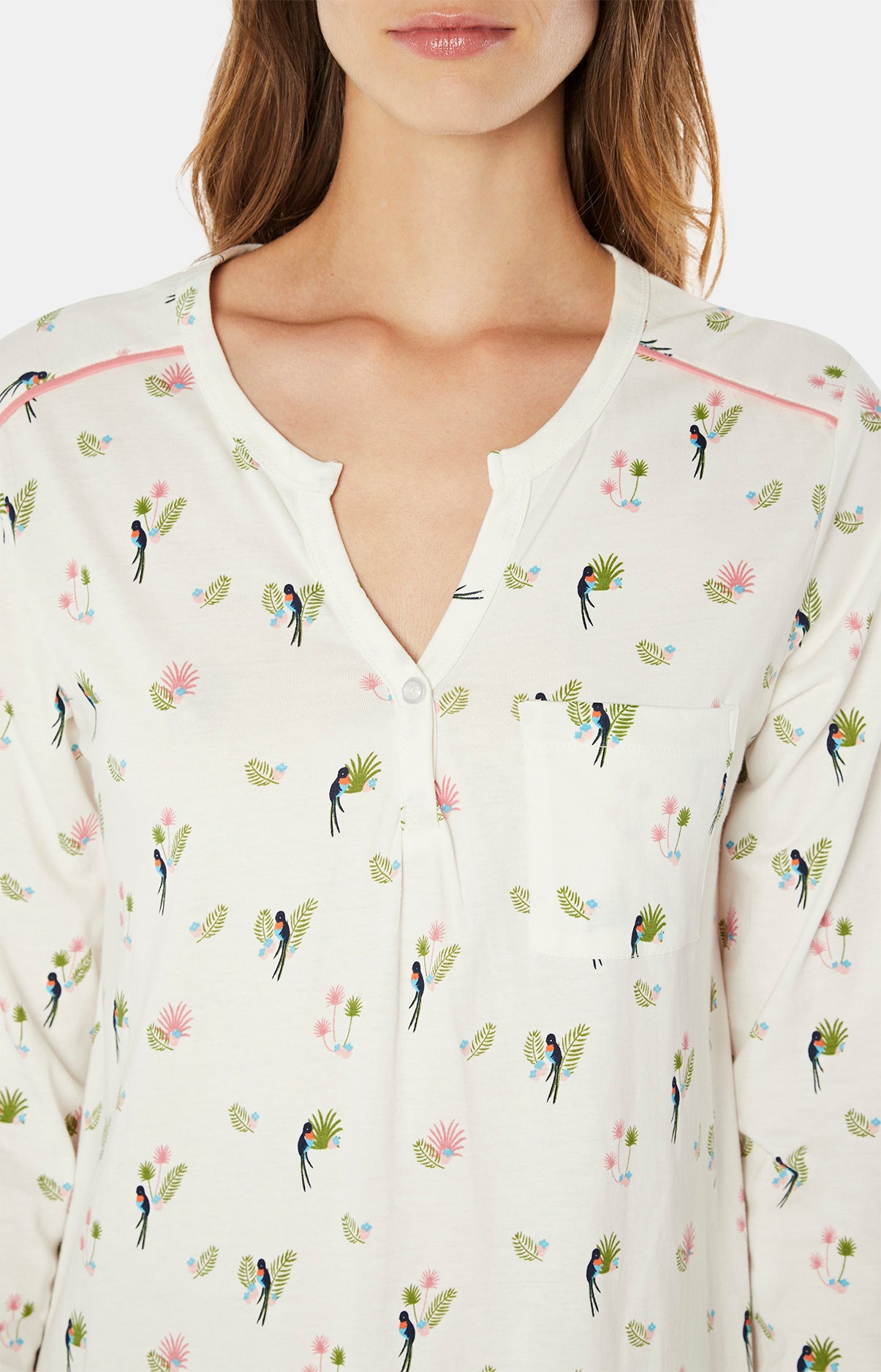 Liquette Femme Birdie Blanc et Ivoire 2