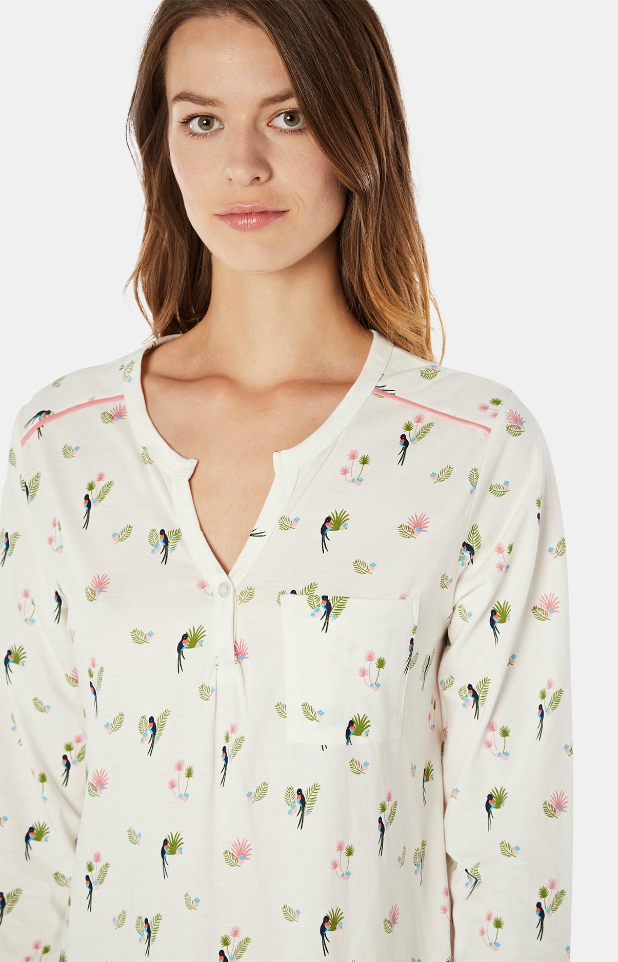 Liquette Femme Birdie Blanc et Ivoire 6