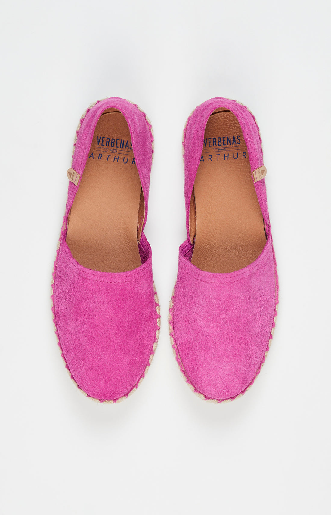 Espadrilles Femme unies Rose 6