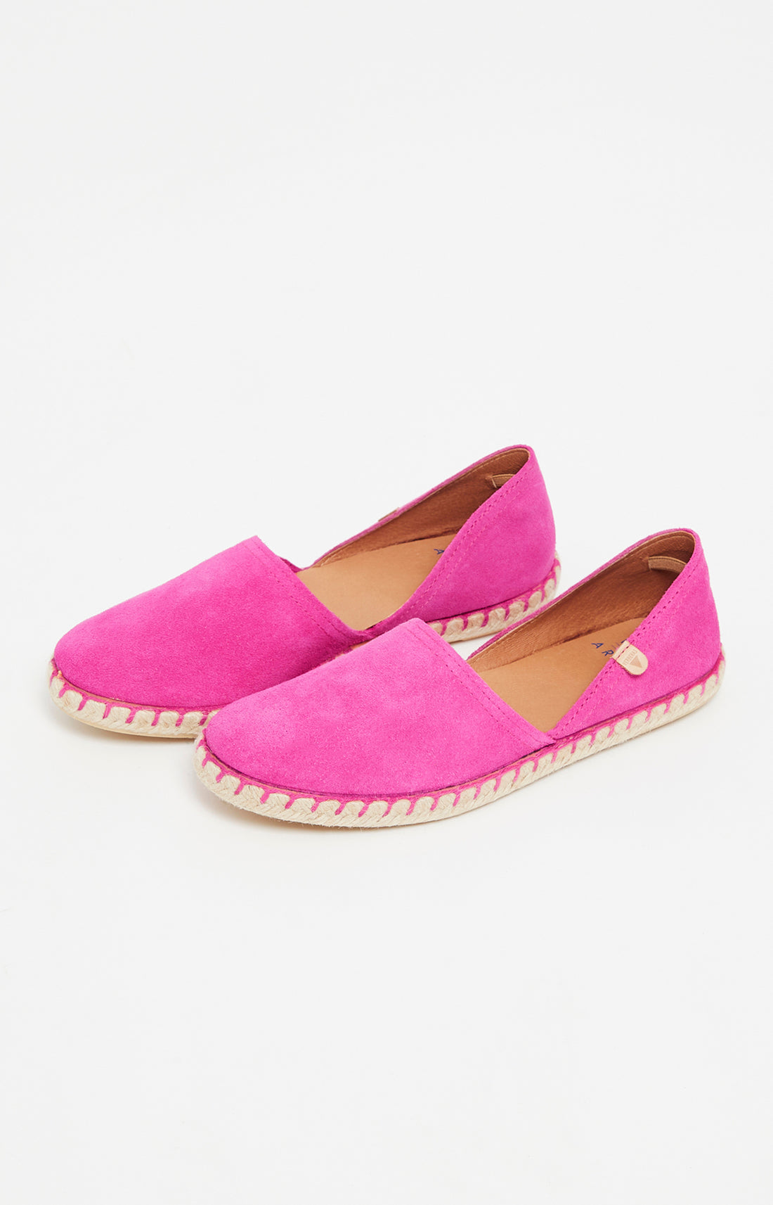 Espadrilles Femme unies Rose 5