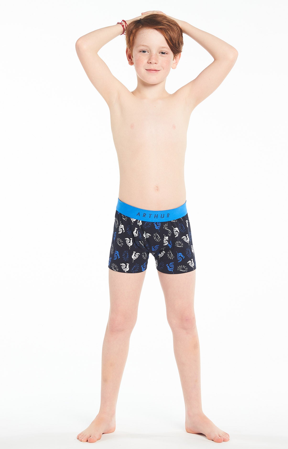 Boxer Enfant Coq Noir 2