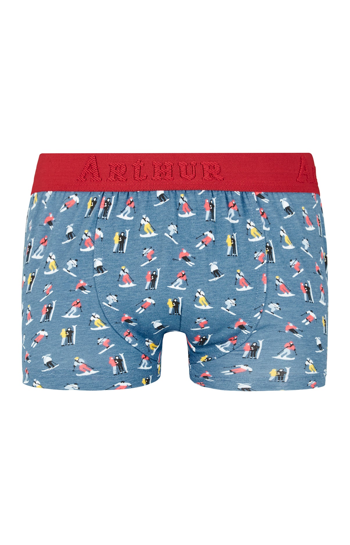 Boxer Enfant Ski Bleu 3