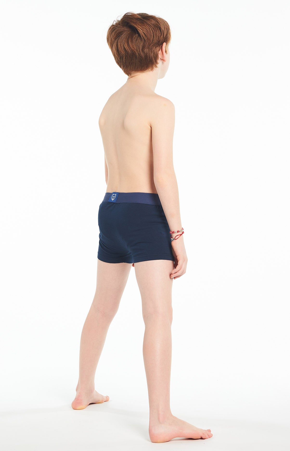 Boxer Enfant Uni Marine 9
