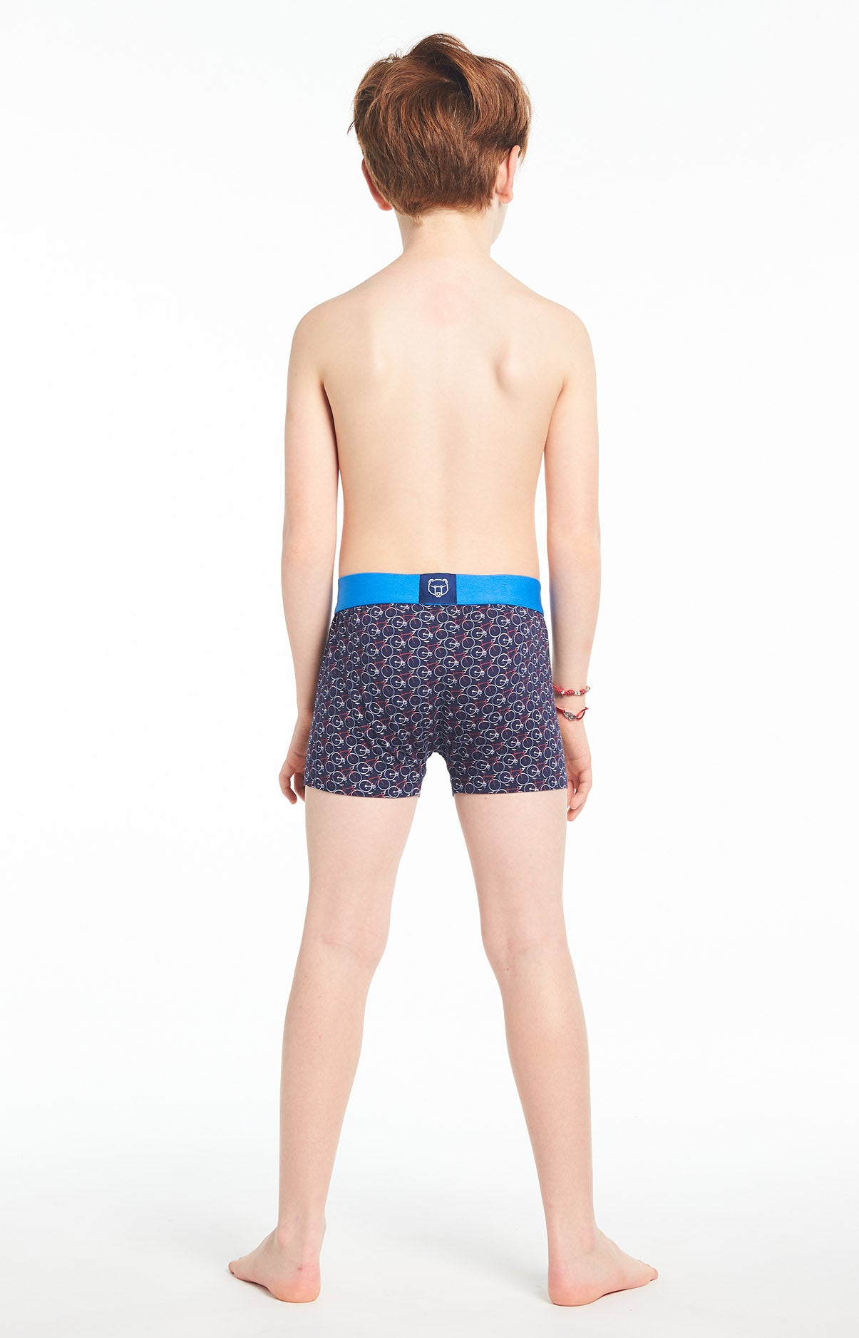 Boxer Enfant Vélo Marine 4