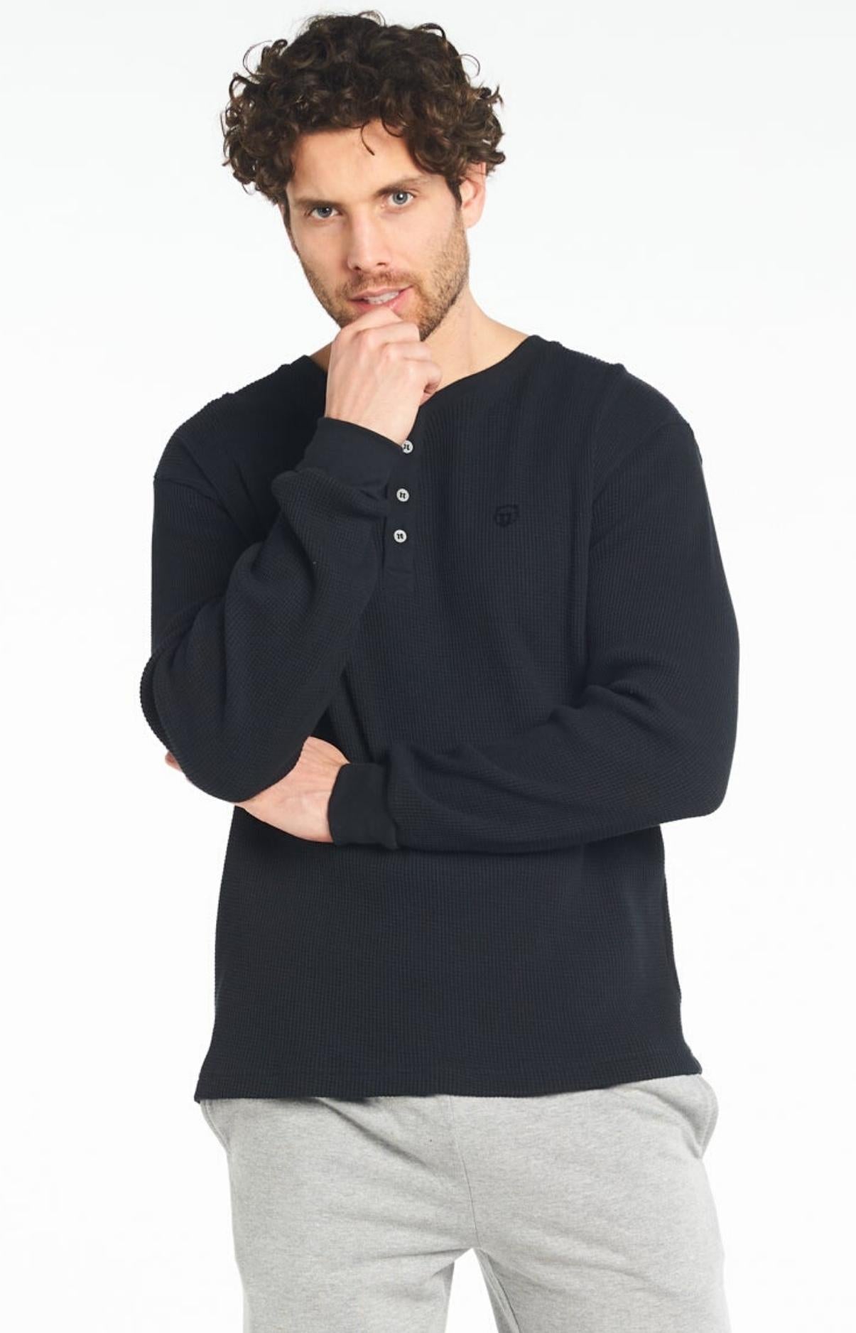 Tee-shirt Homme Uni Noir 8