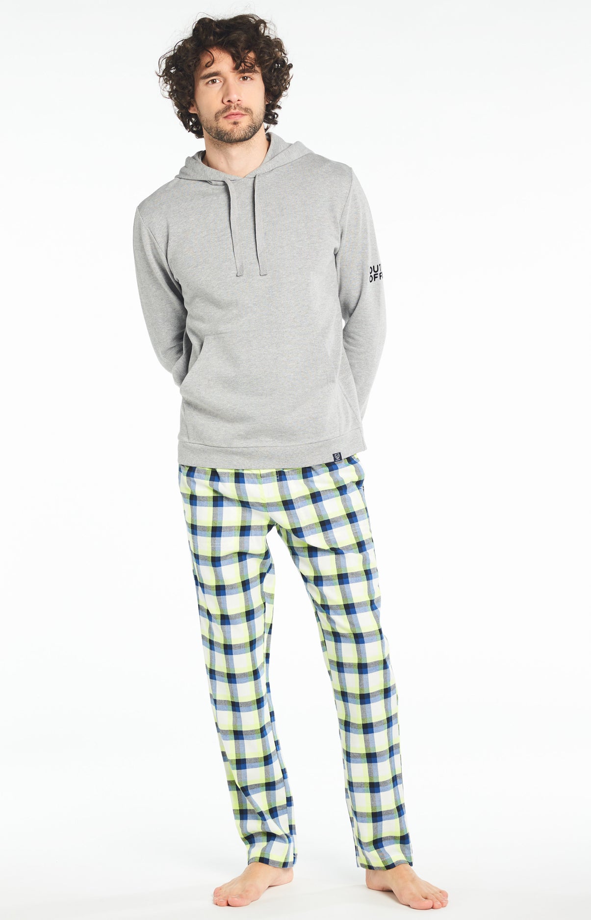 Pantalon Homme Big Fluo Jaune 1
