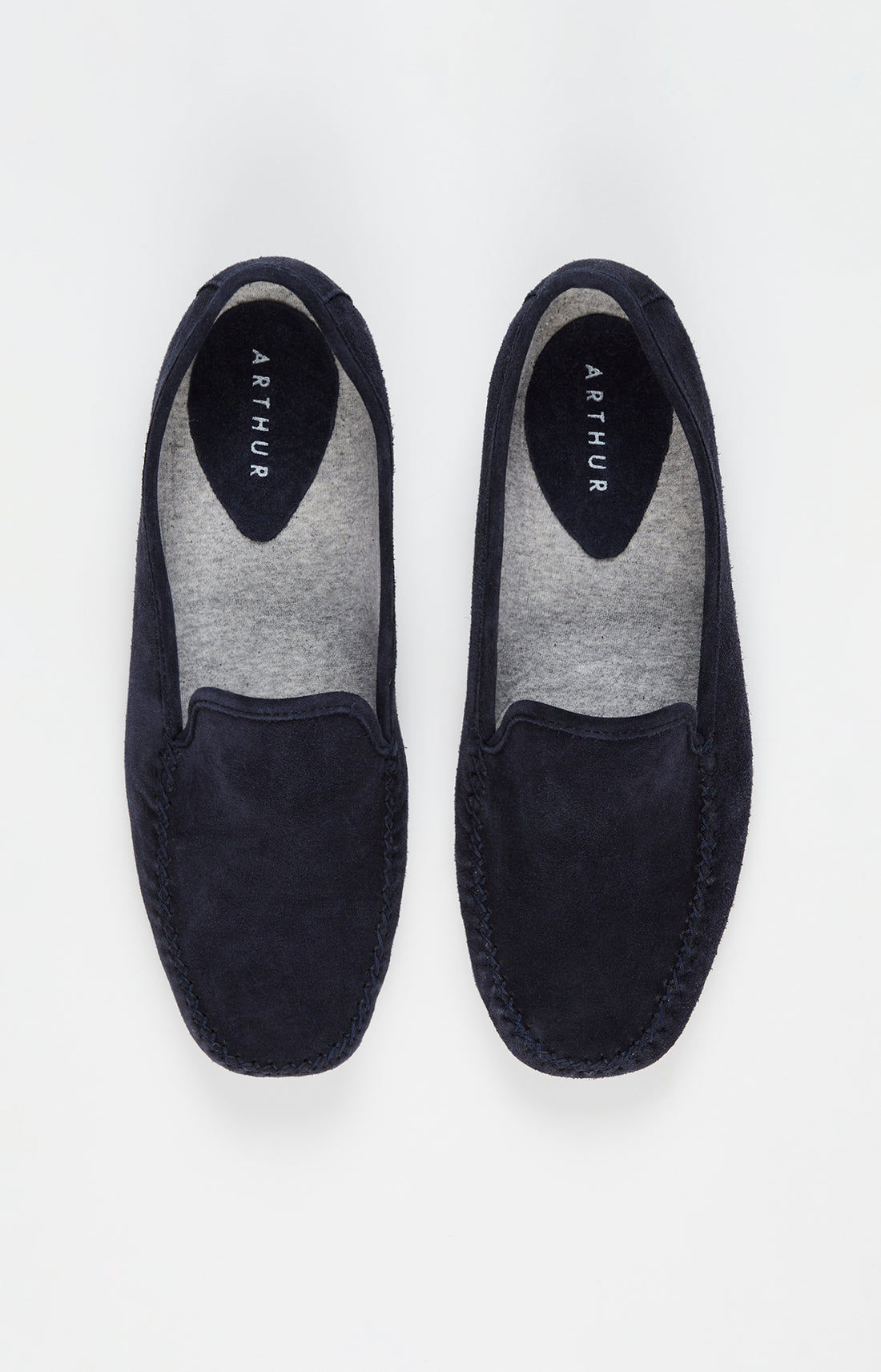 Mocassins Homme Cuir Marine 2