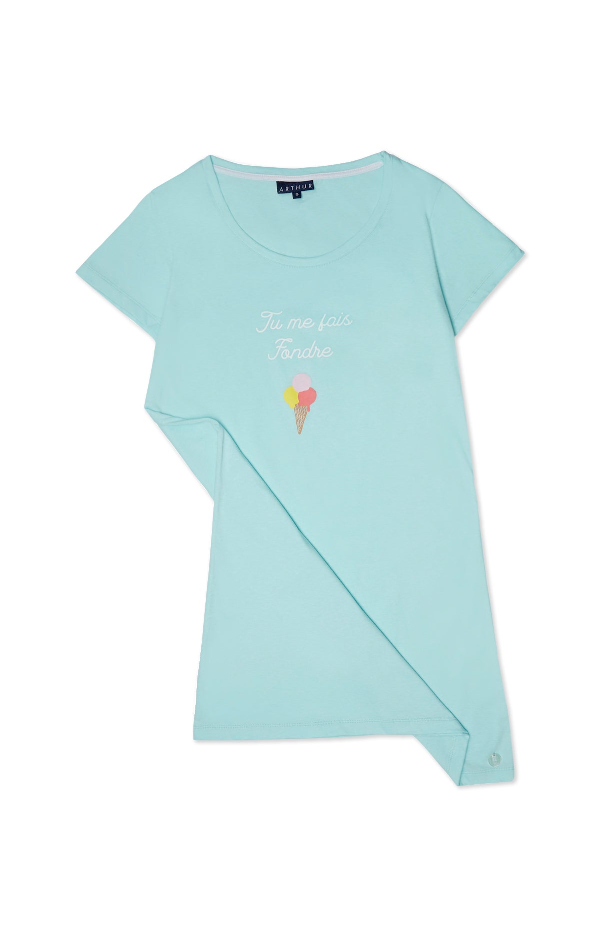 Chemise de nuit Femme Icecream Bleu 3